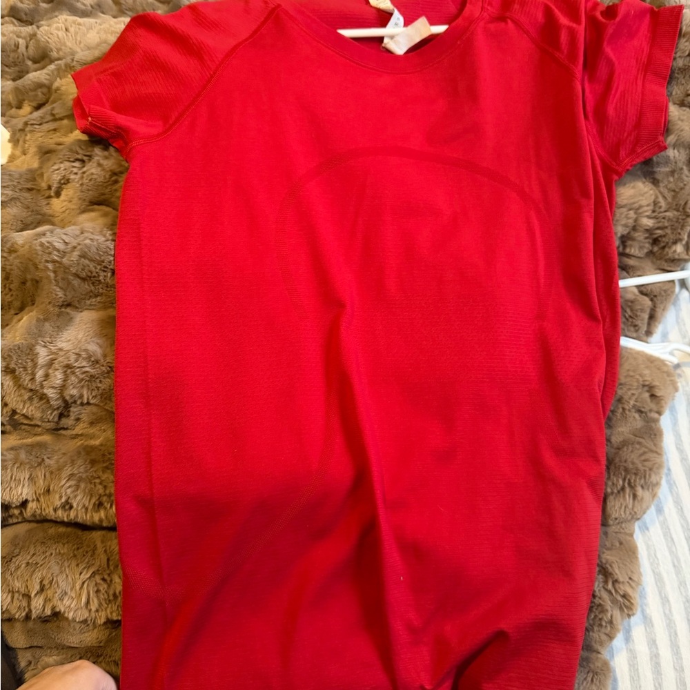 Lululemon Athletica Red Top
